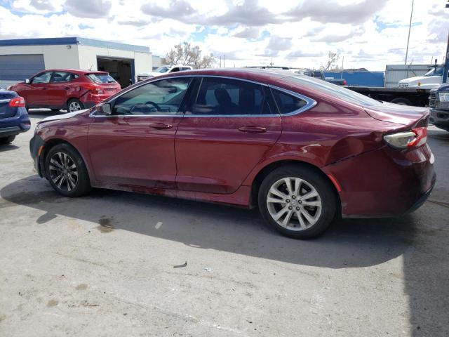 1C3CCCAB1GN144292 - 2016 CHRYSLER 200 LIMITED MAROON photo 2