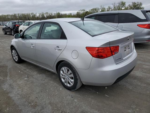 KNAFU4A25C5626279 - 2012 KIA FORTE EX SILVER photo 2