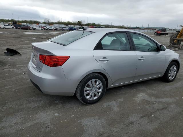 KNAFU4A25C5626279 - 2012 KIA FORTE EX SILVER photo 3