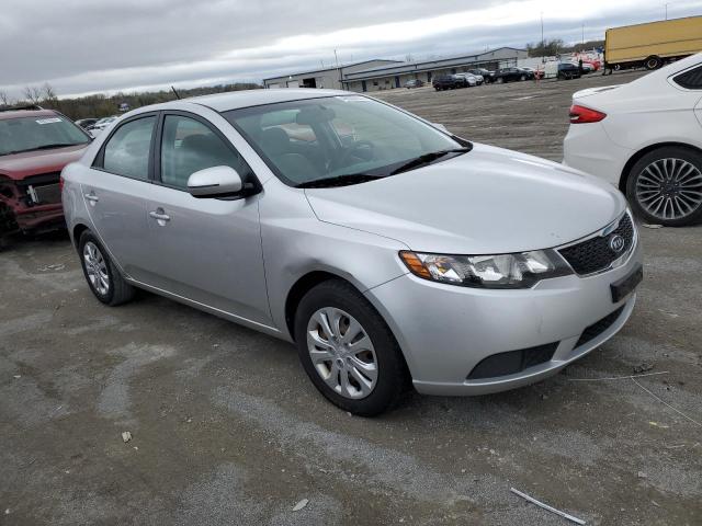 KNAFU4A25C5626279 - 2012 KIA FORTE EX SILVER photo 4