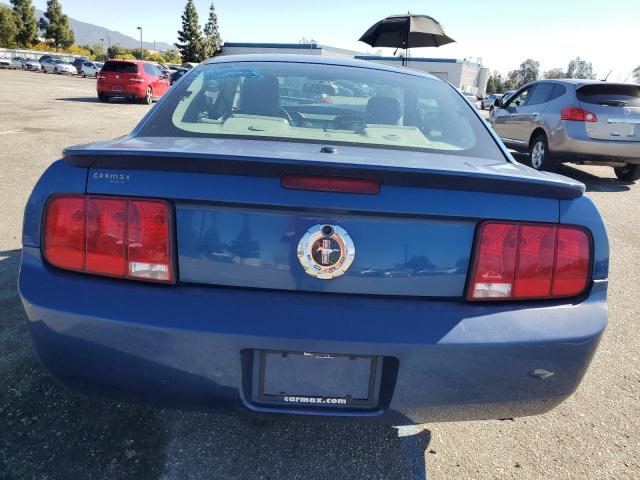 1ZVHT80N085138606 - 2008 FORD MUSTANG BLUE photo 6