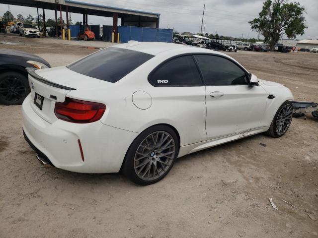 WBS2U7C06L7E00007 - 2020 BMW M2 COMPETITION WHITE photo 3