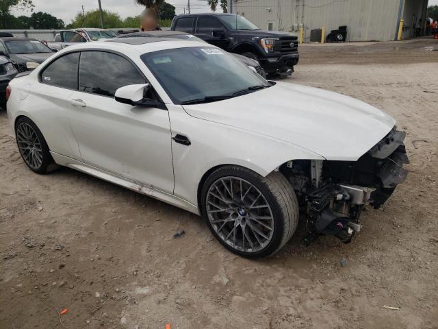 WBS2U7C06L7E00007 - 2020 BMW M2 COMPETITION WHITE photo 4