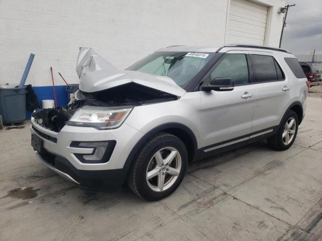 1FM5K8D84GGC58579 - 2016 FORD EXPLORER XLT SILVER photo 1