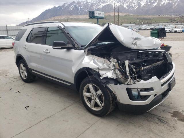 1FM5K8D84GGC58579 - 2016 FORD EXPLORER XLT SILVER photo 4