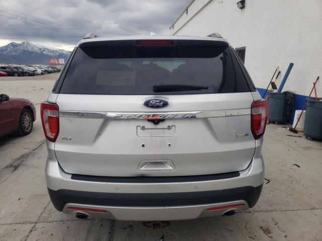 1FM5K8D84GGC58579 - 2016 FORD EXPLORER XLT SILVER photo 6