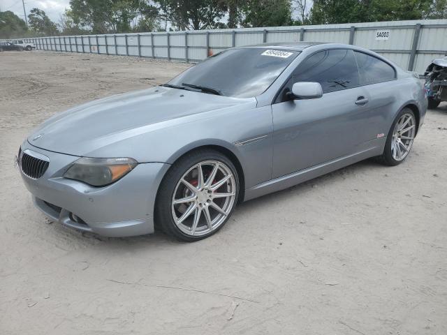 WBAEH73425B191614 - 2005 BMW 645 CI AUTOMATIC SILVER photo 1