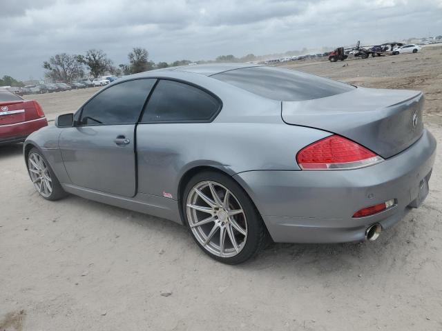 WBAEH73425B191614 - 2005 BMW 645 CI AUTOMATIC SILVER photo 2