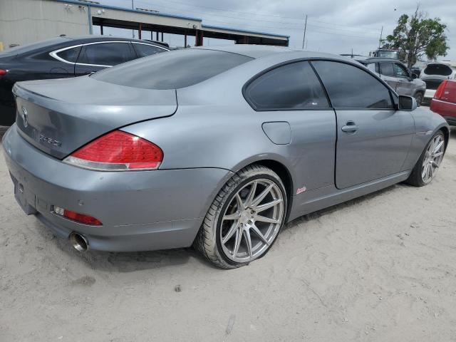 WBAEH73425B191614 - 2005 BMW 645 CI AUTOMATIC SILVER photo 3