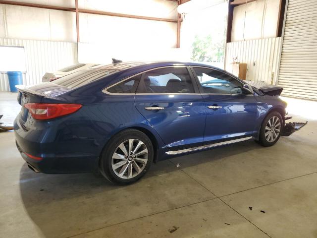 5NPE34AF0GH299686 - 2016 HYUNDAI SONATA SPORT BLUE photo 3