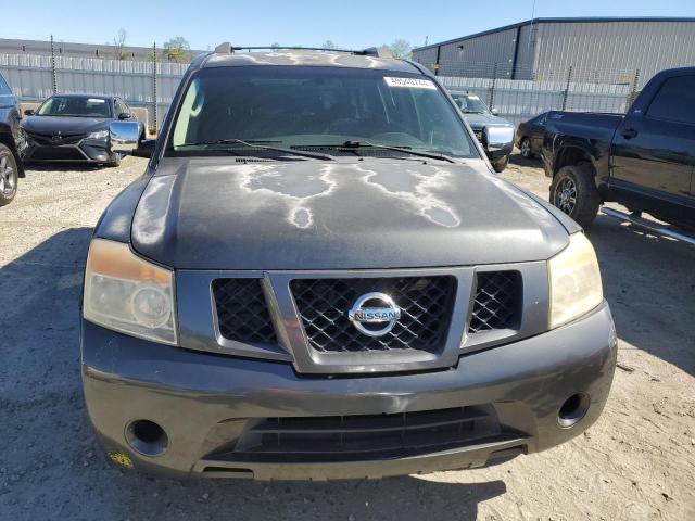 5N1BA08D58N612881 - 2008 NISSAN ARMADA SE GRAY photo 5