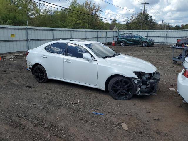 JTHBK262782078538 - 2008 LEXUS IS 250 WHITE photo 4