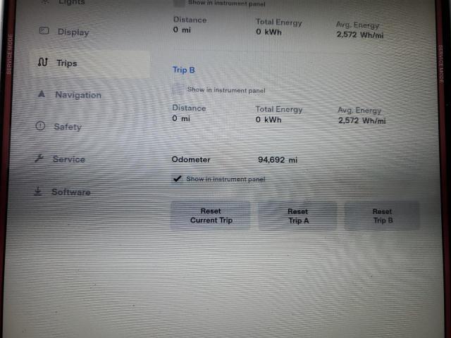 5YJSA1E40GF119797 - 2016 TESLA MODEL S Qara foto 9