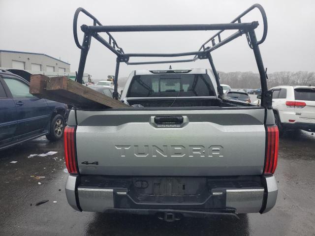 5TFLA5DA4PX106883 - 2023 TOYOTA TUNDRA DOUBLE CAB SR SILVER photo 6