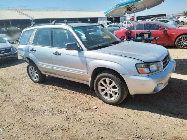 JF1SG65695H742660 - 2005 SUBARU FORESTER 2.5XS Gümüş foto 4