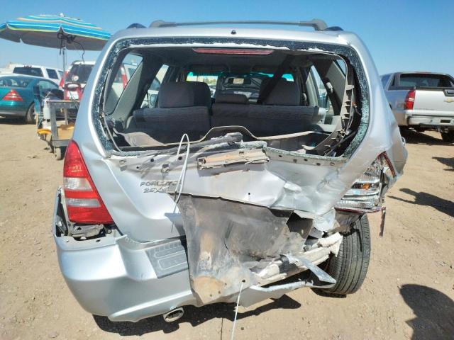 JF1SG65695H742660 - 2005 SUBARU FORESTER 2.5XS Gümüş foto 6