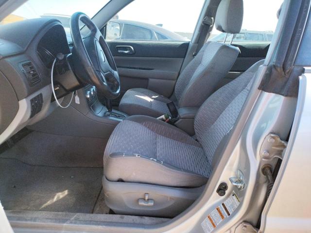 JF1SG65695H742660 - 2005 SUBARU FORESTER 2.5XS Gümüş foto 7