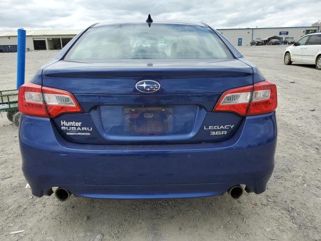 4S3BNEN66H3014886 - 2017 SUBARU LEGACY 3.6R LIMITED BLUE photo 6