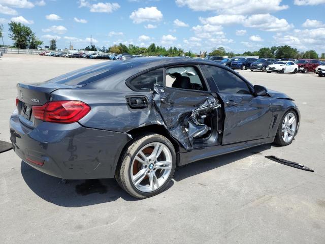 WBA4J3C51JBG96655 - 2018 BMW 430XI GRAN COUPE GRAY photo 3