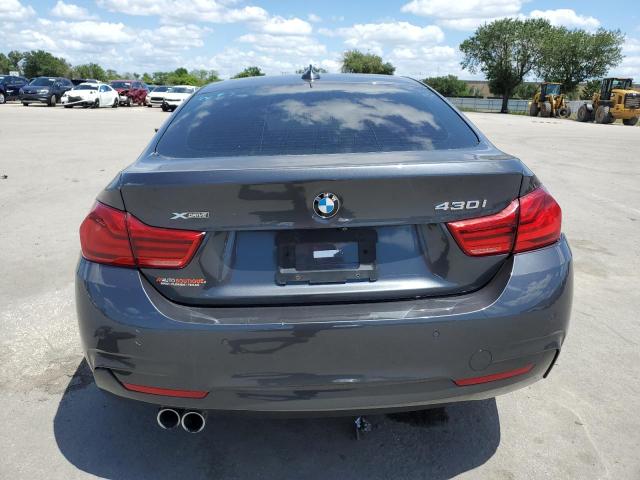 WBA4J3C51JBG96655 - 2018 BMW 430XI GRAN COUPE GRAY photo 6