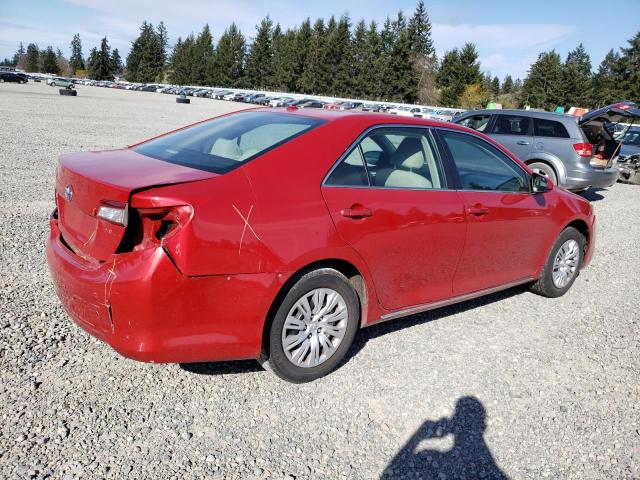 4T1BF1FK2EU844168 - 2014 TOYOTA CAMRY L RED photo 3