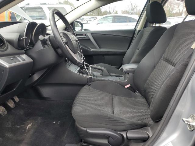 JM1BL1V83C1678809 - 2012 MAZDA 3 I SILVER photo 7