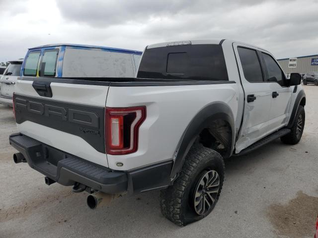 1FTFW1RG8KFD16826 - 2019 FORD F150 RAPTOR WHITE photo 3