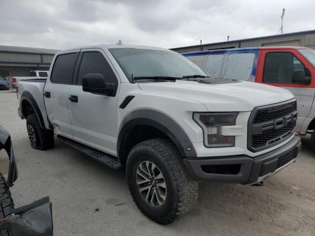 1FTFW1RG8KFD16826 - 2019 FORD F150 RAPTOR WHITE photo 4