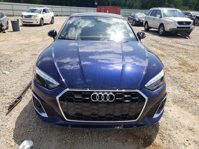 WAUFACF50NA036636 - 2022 AUDI A5 PREMIUM PLUS 45 BLUE photo 5