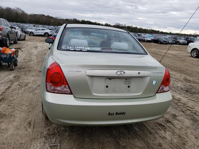 KMHDN46D84U918285 - 2004 HYUNDAI ELANTRA GLS WHITE photo 6