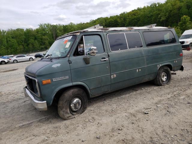 1GNEG25H7J7168388 - 1988 CHEVROLET G20 GREEN photo 1