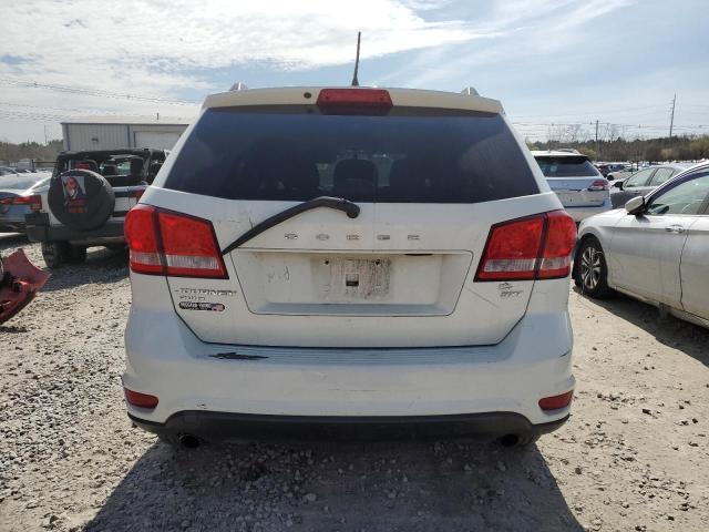 3C4PDDBG1ET271549 - 2014 DODGE JOURNEY SXT WHITE photo 6