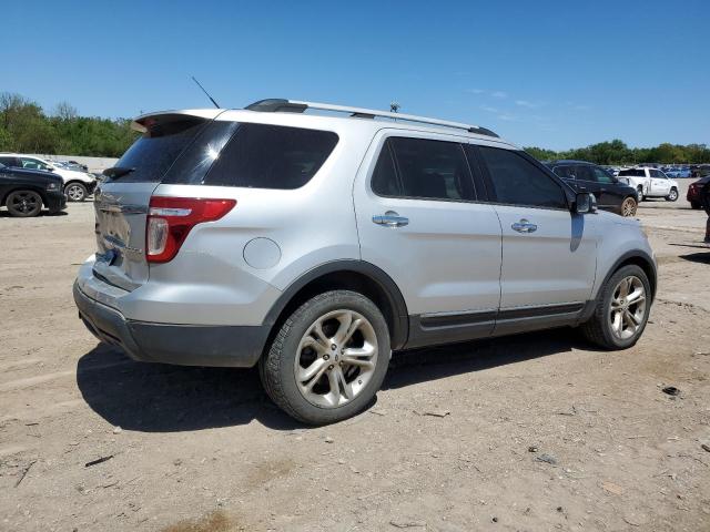 1FM5K7F80DGC62499 - 2013 FORD EXPLORER LIMITED SILVER photo 3