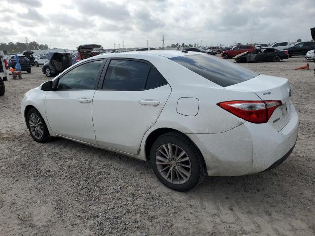 5YFBURHE6EP044681 - 2014 TOYOTA COROLLA L WHITE photo 2