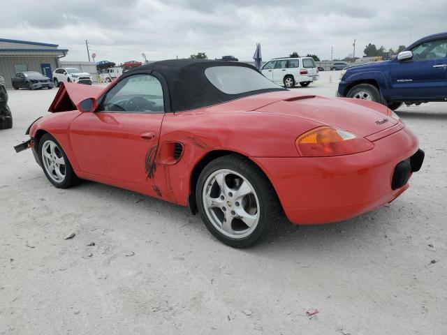 WP0CA29842U621560 - 2002 PORSCHE BOXSTER RED photo 2