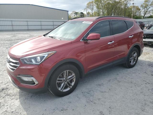 5XYZU3LB0HG463840 - 2017 HYUNDAI SANTA FE S MAROON photo 1