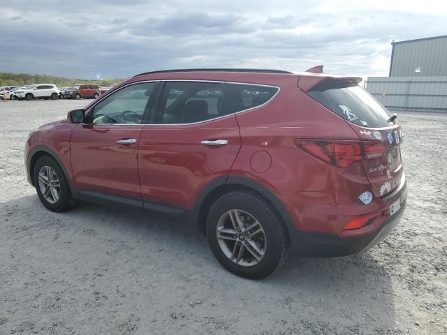 5XYZU3LB0HG463840 - 2017 HYUNDAI SANTA FE S MAROON photo 2