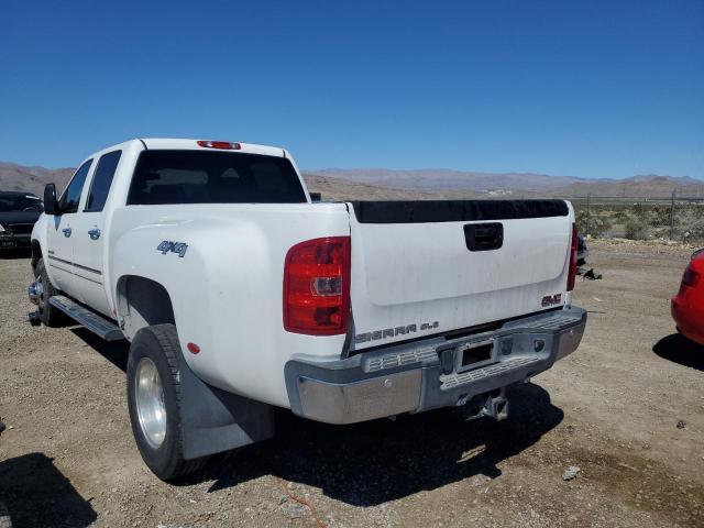 1GT423C89DF178474 - 2013 GMC SIERRA K3500 SLE WHITE photo 3