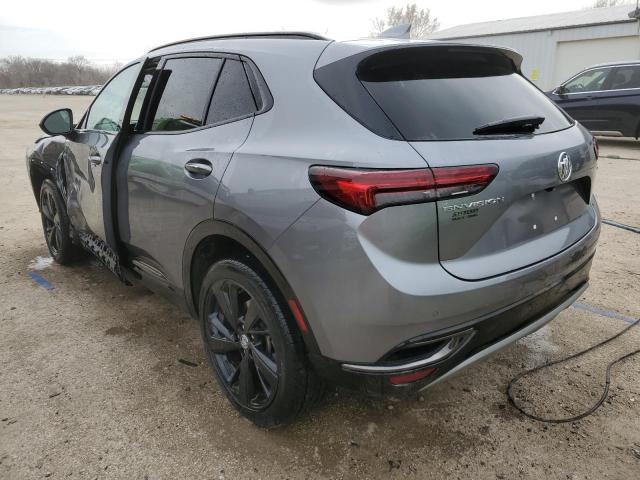 LRBAZLR43ND109035 - 2022 BUICK ENVISION PREFERRED GRAY photo 2