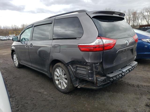 5TDJK3DC0FS105633 - 2015 TOYOTA SIENNA LE GRAY photo 2