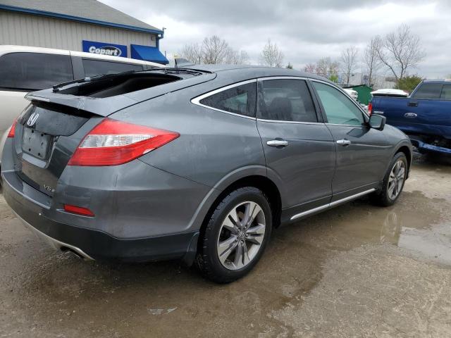 5J6TF2H59DL000729 - 2013 HONDA CROSSTOUR EXL ნაცრისფერი ფოტო 3