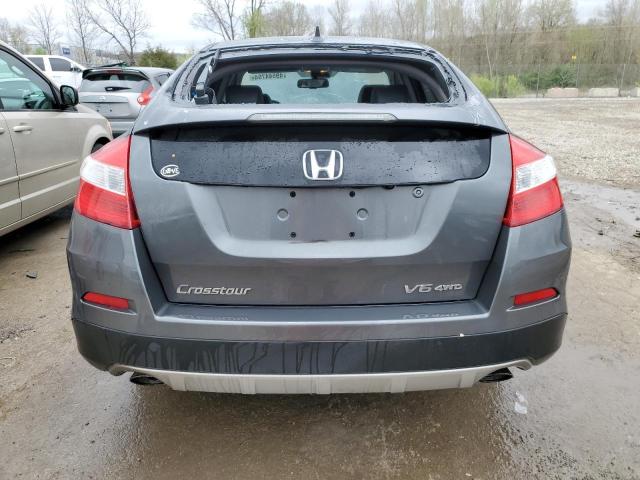 5J6TF2H59DL000729 - 2013 HONDA CROSSTOUR EXL GRAY photo 6