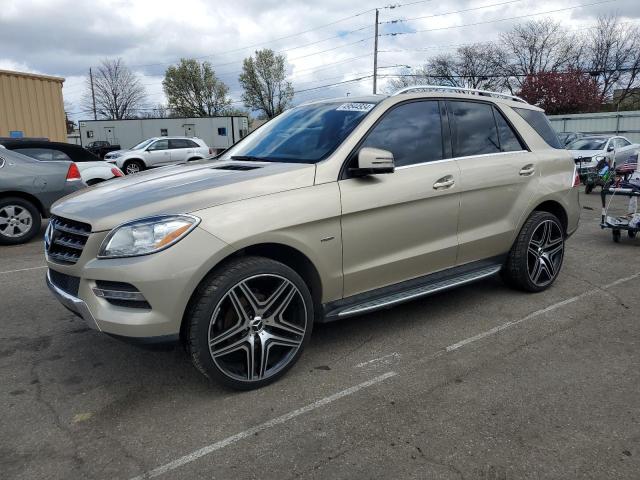 4JGDA2EB0CA082150 - 2012 MERCEDES-BENZ ML 350 BLUETEC TAN photo 1