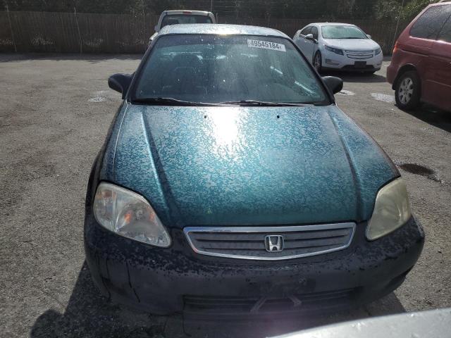 2HGEJ661XXH519313 - 1999 HONDA CIVIC BASE Yaşıl foto 5