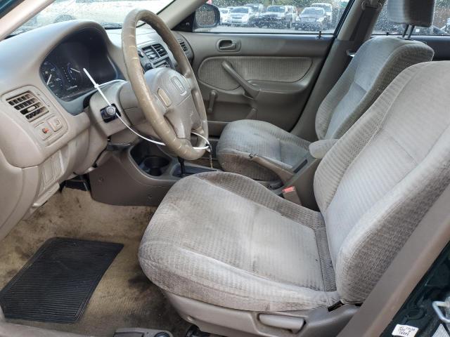 2HGEJ661XXH519313 - 1999 HONDA CIVIC BASE Yaşıl foto 7