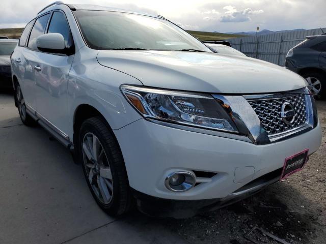 5N1AR2MN3EC626039 - 2014 NISSAN PATHFINDER S WHITE photo 4
