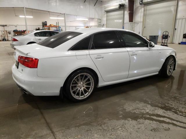 WAUHMAFC9EN093798 - 2014 AUDI A6 PRESTIGE WHITE photo 3