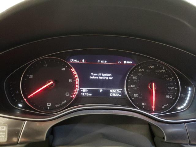 WAUHMAFC9EN093798 - 2014 AUDI A6 PRESTIGE WHITE photo 9