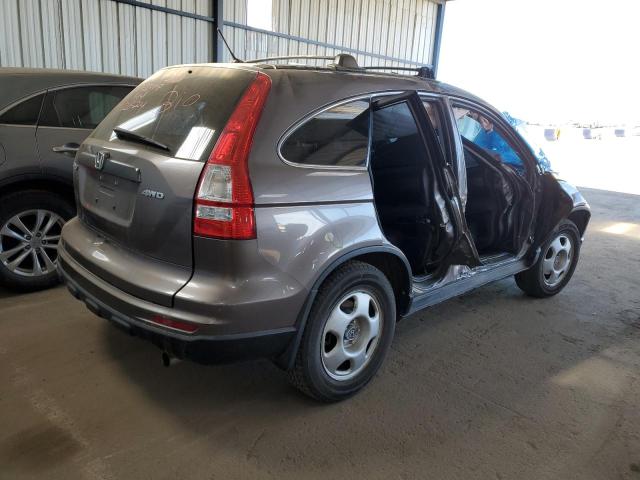 5J6RE4H34BL039555 - 2011 HONDA CR-V LX GRAY photo 3