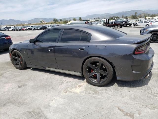 2C3CDXL98KH760653 - 2019 DODGE CHARGER SRT HELLCAT GRAY photo 2